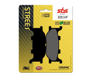 Гальмівні колодки SBS Standard Brake Pads, Ceramic 691HF